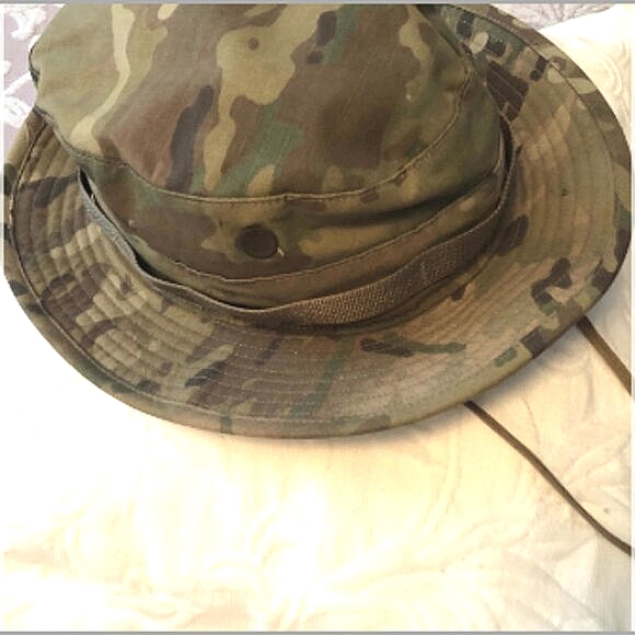 *SOLD*Men’s Propper Camouflage Pull String Bucket Hat (Size 7 1/2) - Picture 3 of 10